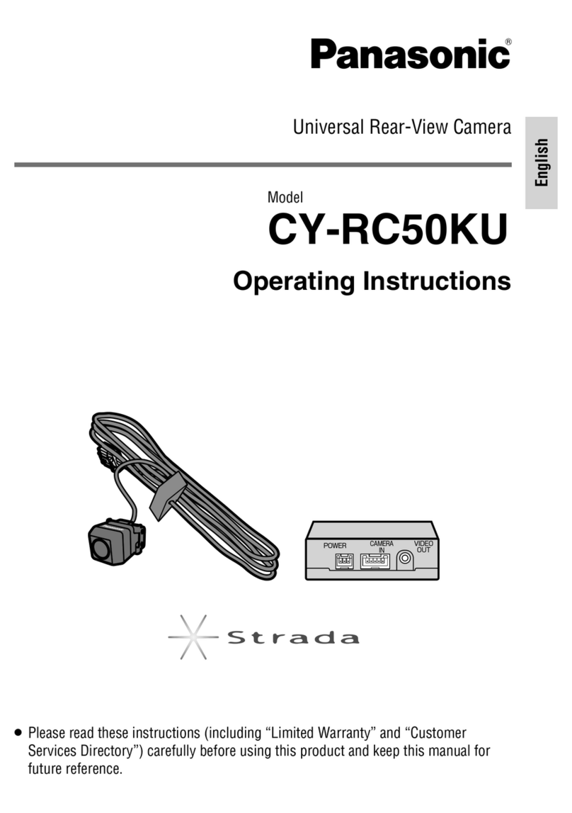 Panasonic Strada CY-RC50KU operating instructions