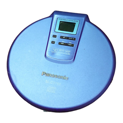 Panasonic SL-CT780 User manual Panasonic SL-CT780 User manual