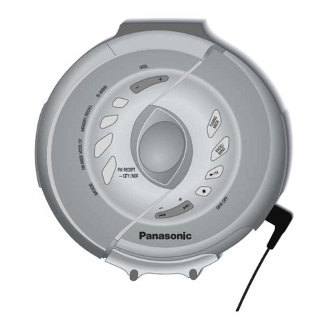 Panasonic SL-SW960V User manual
