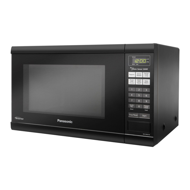Panasonic NN-SN651B operating instructions
