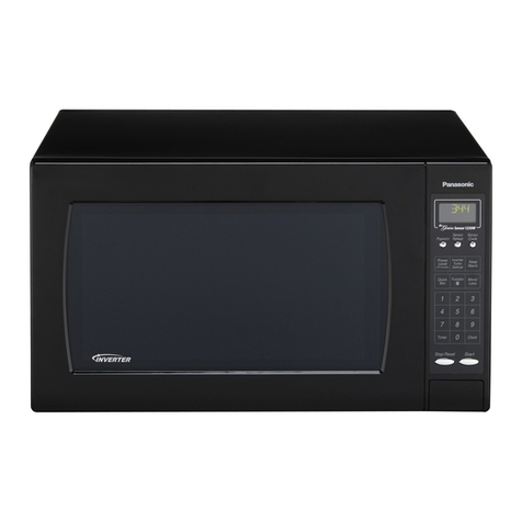 Panasonic NN-H965BF - Luxury Full-Size - Microwave... User manual