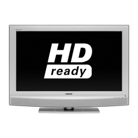 Sony Bravia KDL-26U2000 User manual Sony Bravia KDL-26U2000 User manual