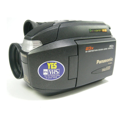 Panasonic Palmcorder PalmSight PV-L658 User manual