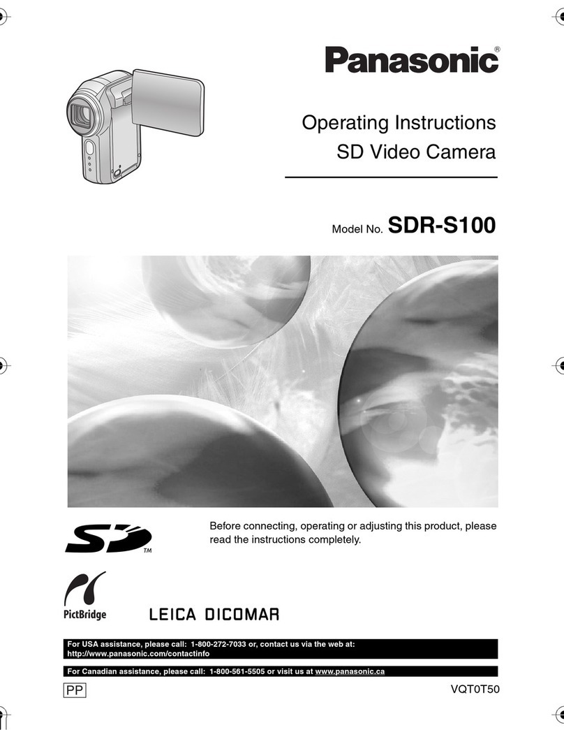 Panasonic SDR-S100 User manual