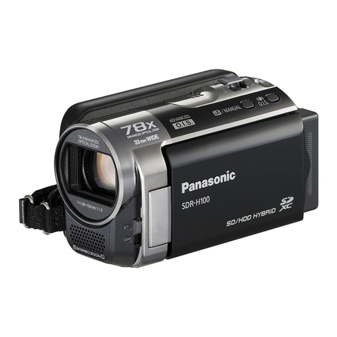 Panasonic SDR-H100K User manual