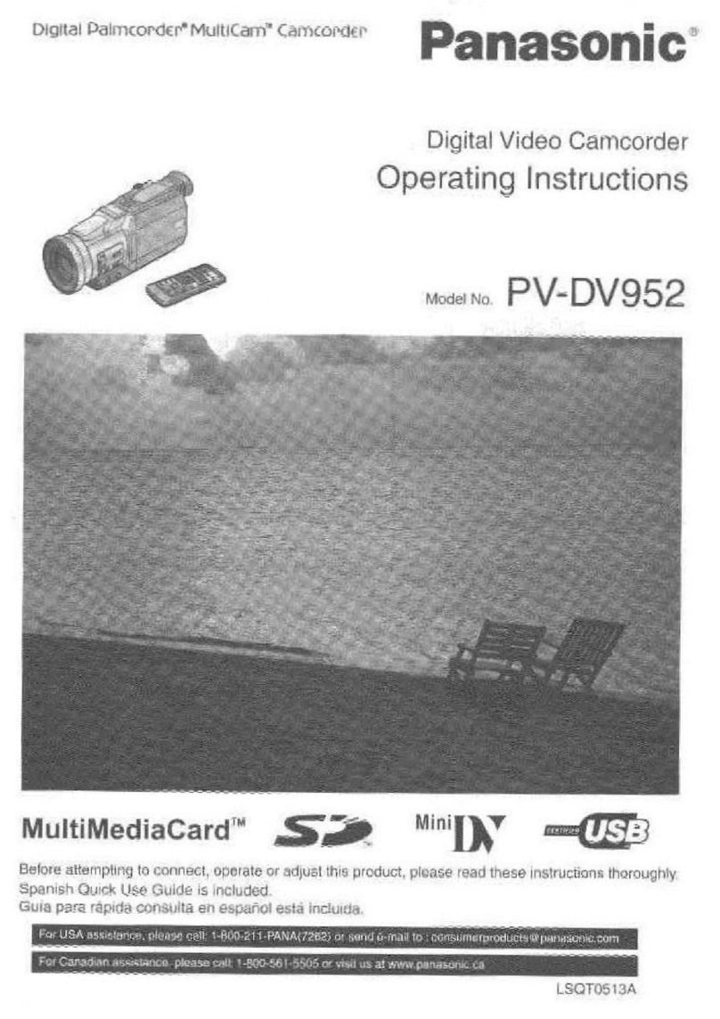 Panasonic PV-DV952 operating instructions