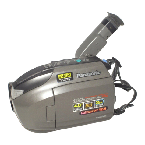 Panasonic Palmcorder Palmsight PV-L650 operating manual