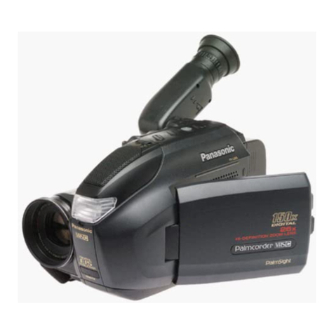 Panasonic Palmcorder Palmsight PV-L659 User manual