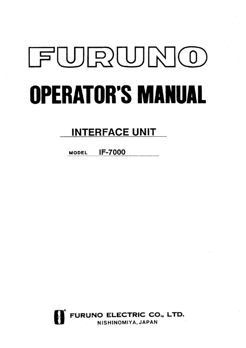 Furuno IF-7000 Operator's manual