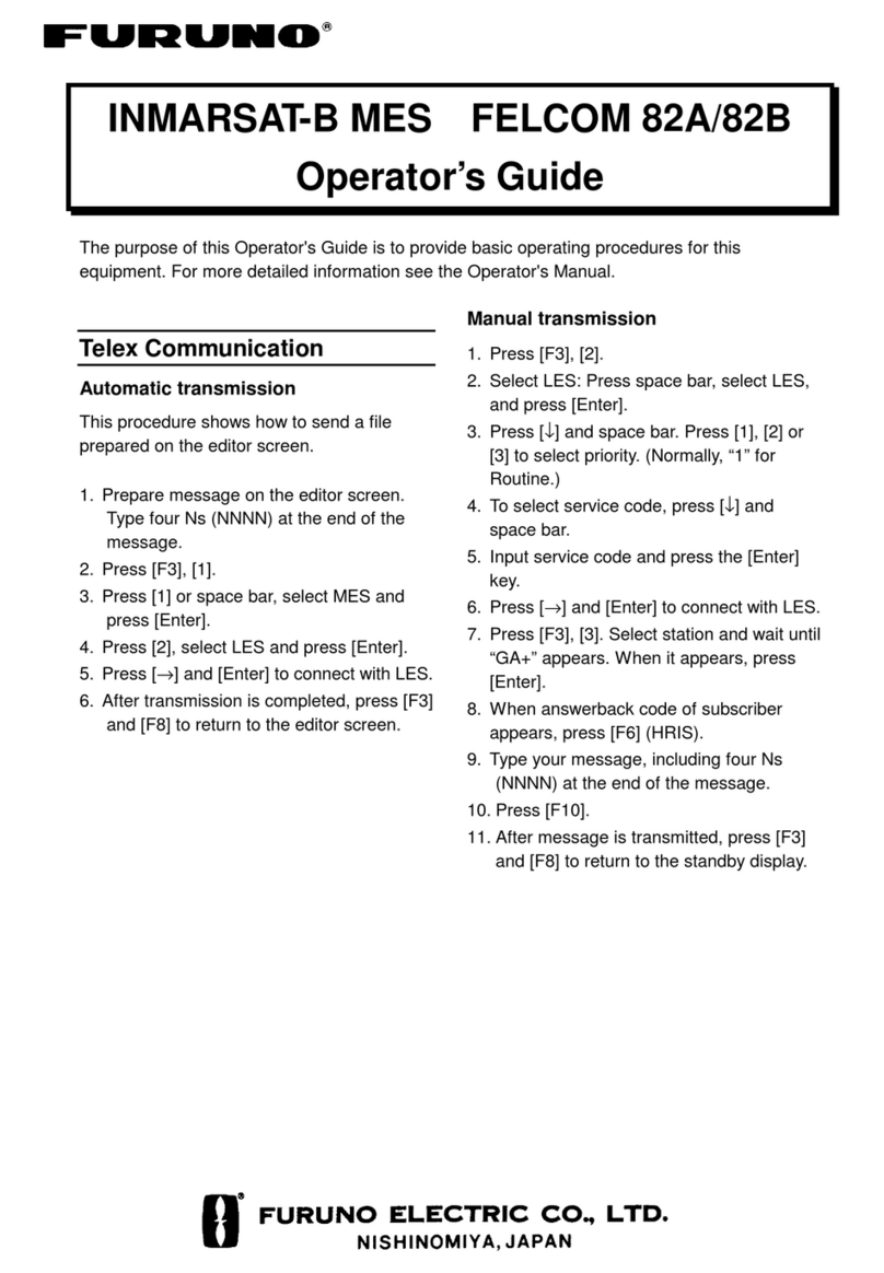 Furuno Felcom 82 Manual
