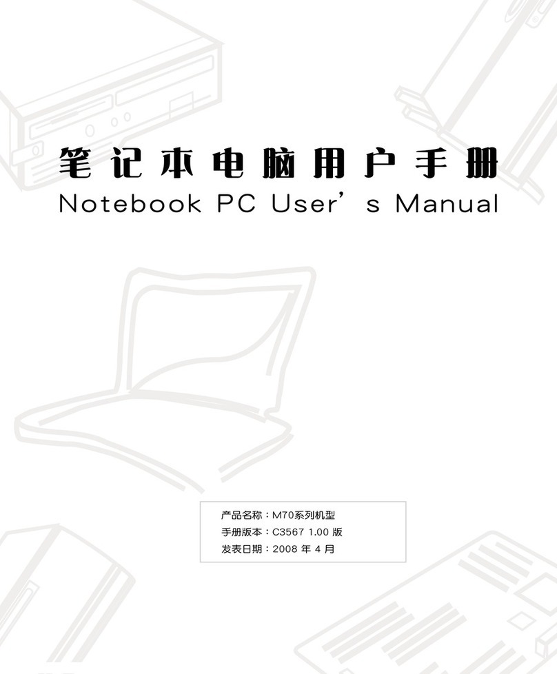 Asus Pro72Sl User manual Asus Pro72Sl User manual
