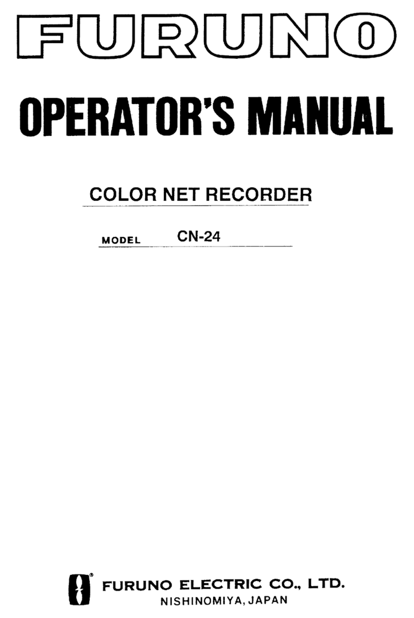 Furuno CN-24 Operator's manual