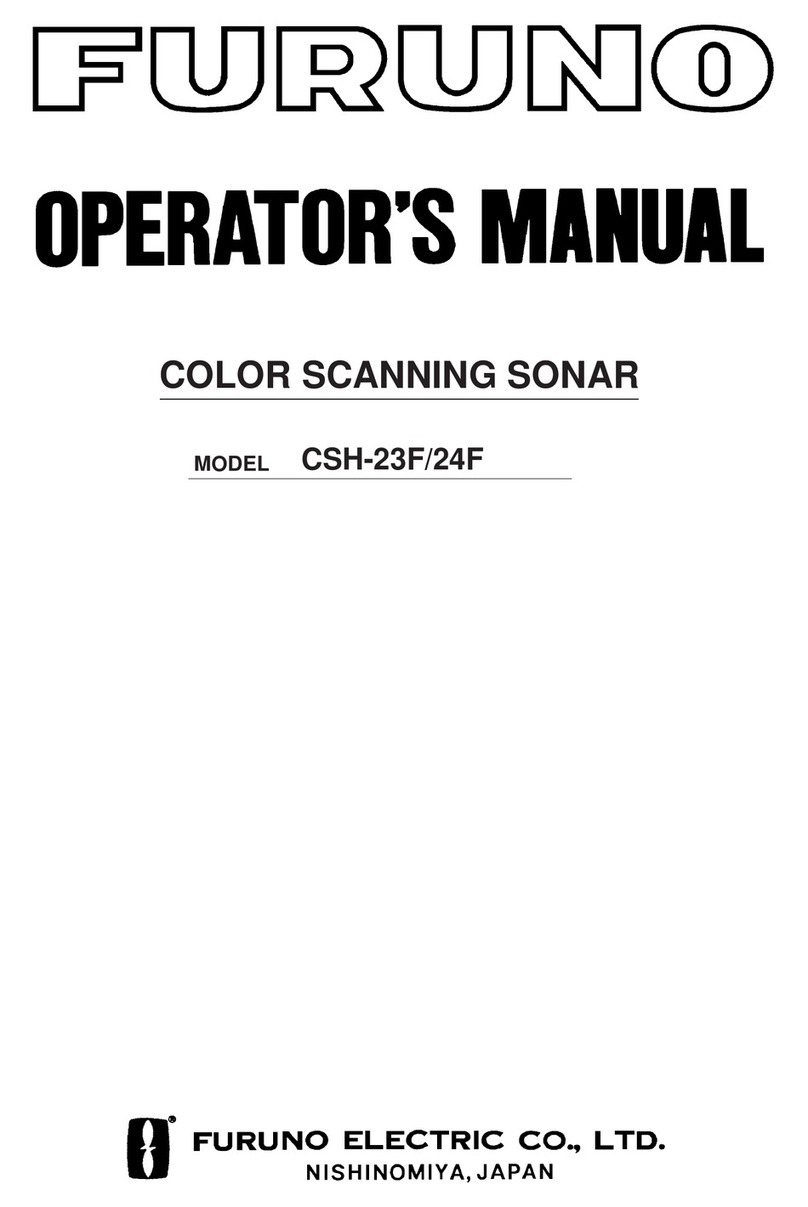 Furuno CSH-23F Operator's manual