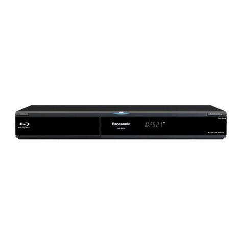 Panasonic DMP-BD30K User manual