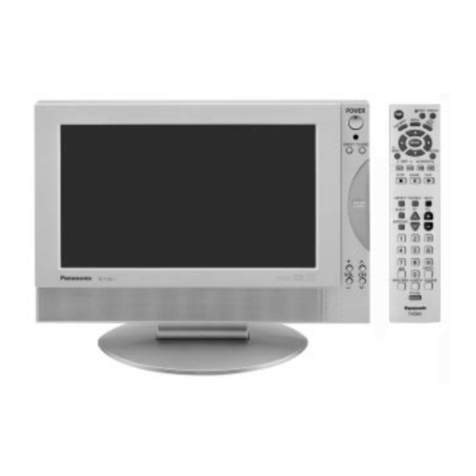 Panasonic TC11LV1 - 11" LCD TV User manual