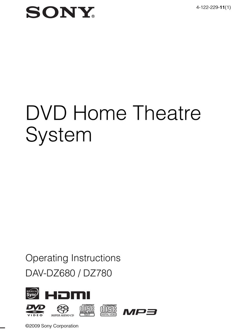 Sony DAV-DZ680 User manual