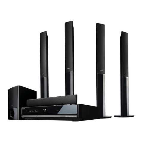 Sony BDV-E800W Safety information