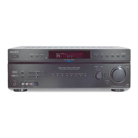 Sony STR-DE698 - A/v Receiver Easy setup guide