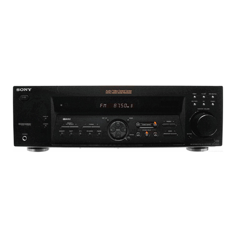 Sony STR-DE375 User manual