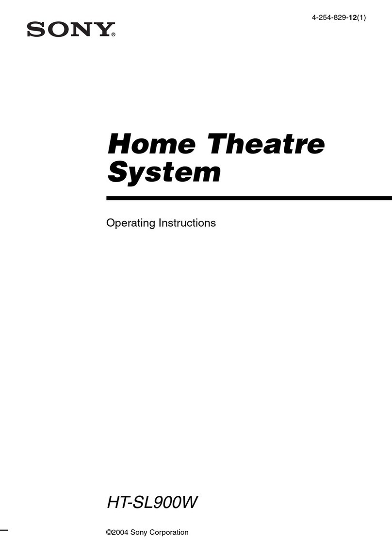 Sony HT-SL900W operating instructions