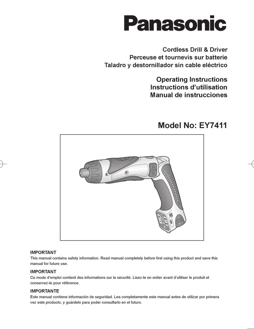 Panasonic EY7411LA1S User manual