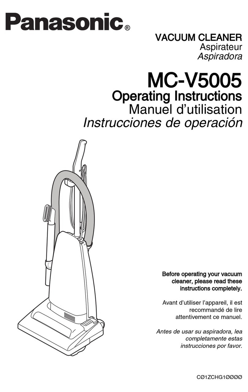 Panasonic MC-V5005 operating manual