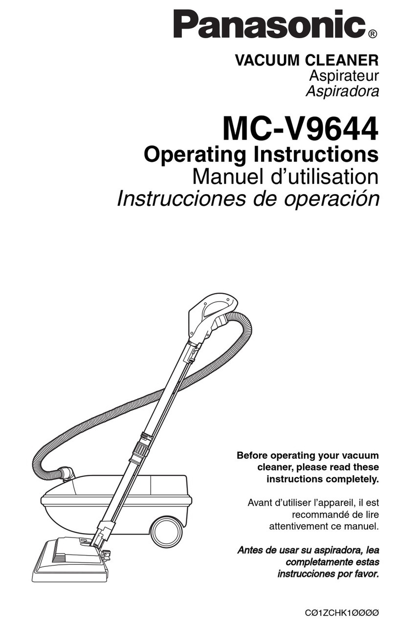 Panasonic MC-V9644 operating instructions