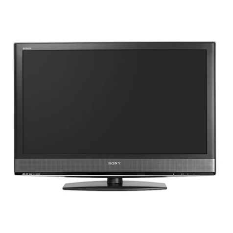 Sony Bravia KDL-40W2000 User manual