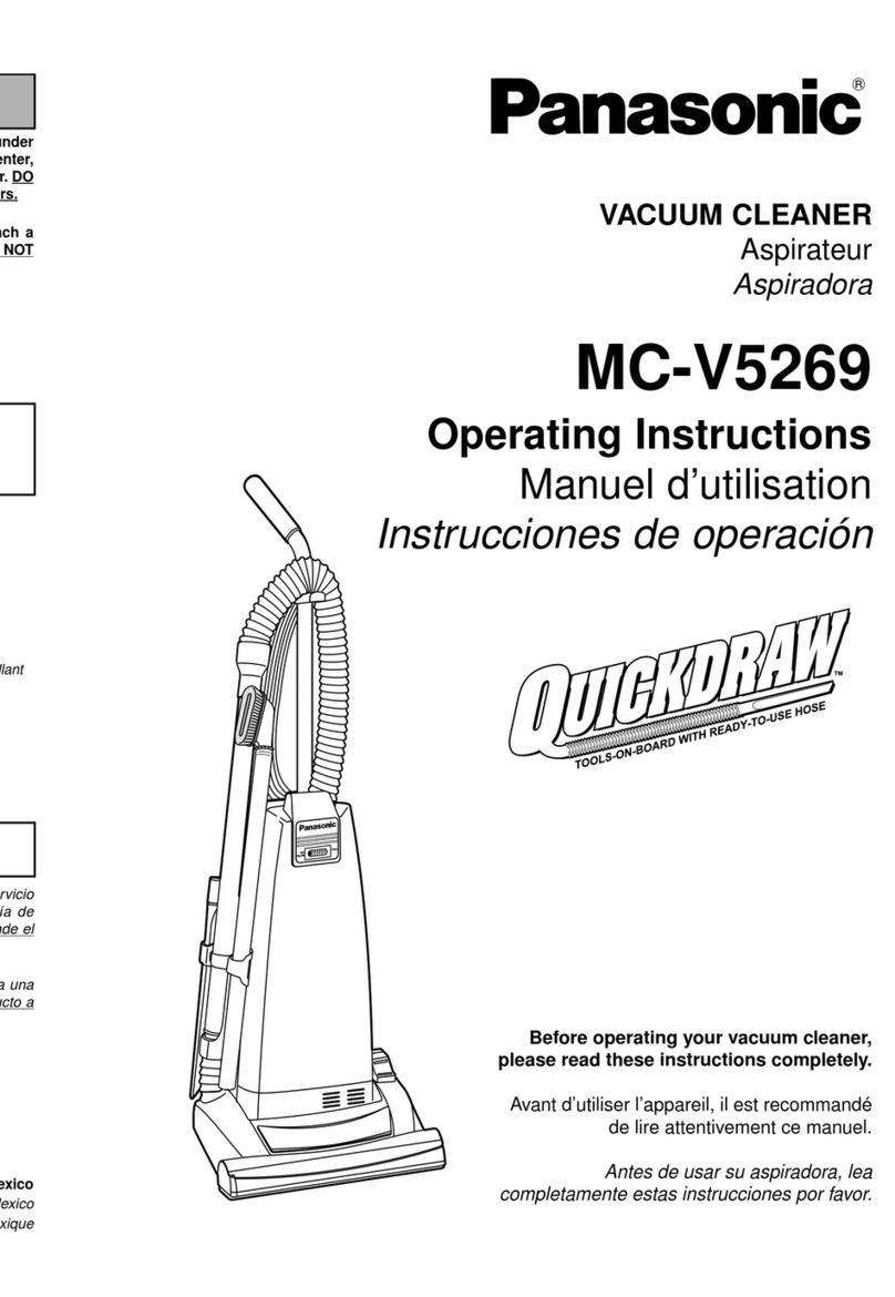 Panasonic MC-V5269 operating instructions