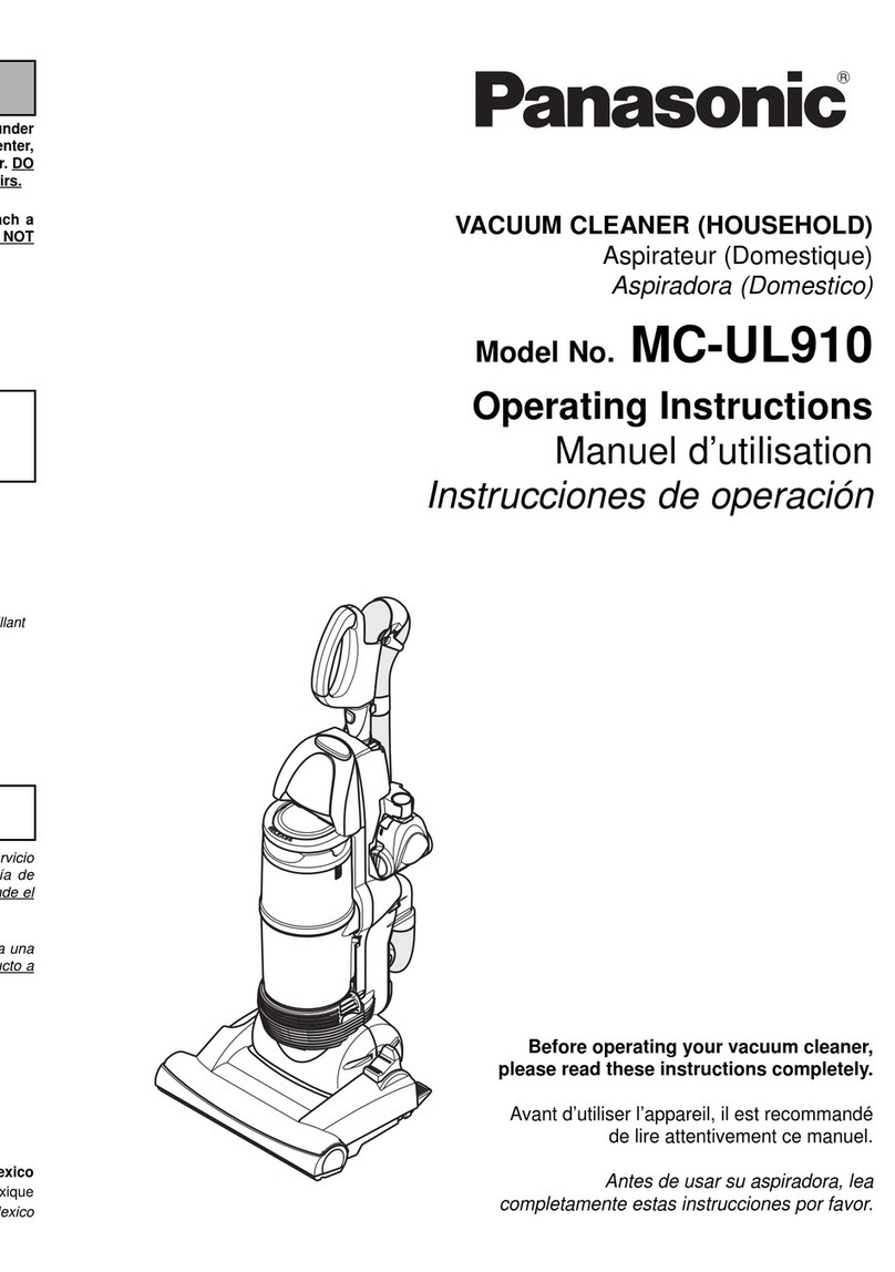 Panasonic MC-UL910 User manual