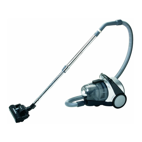 Panasonic MCCL485 - CANISTER VACUUM - MULTI LANGUAGE operating instructions