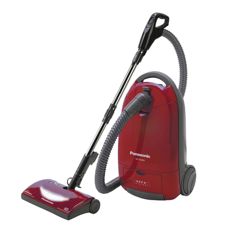 Panasonic MCCG902 - CANISTER VACUUM - MULTI LANGUAGE operating instructions