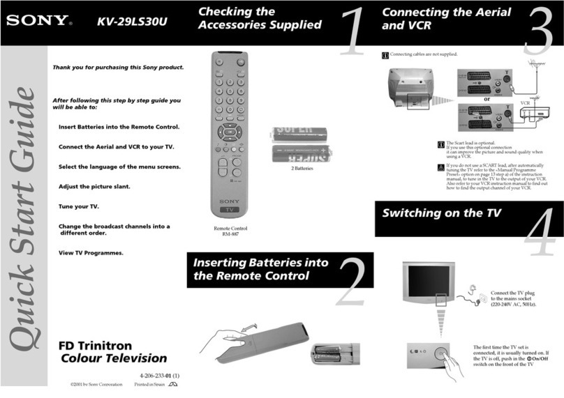 Sony KV-29LS30U User manual