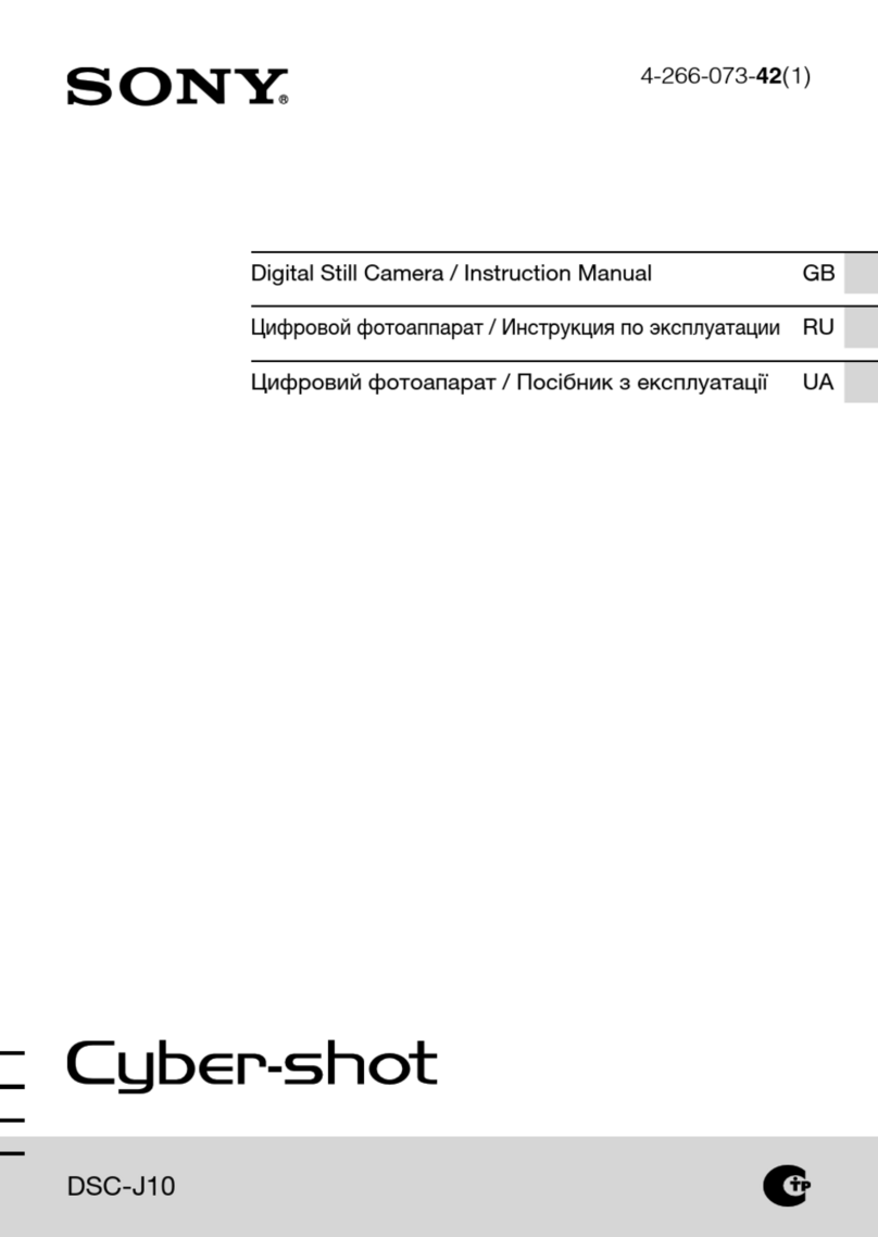 Sony Cyber-Shot DSC-J10 User manual