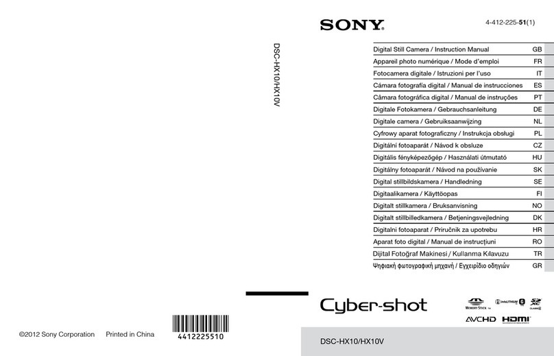 Sony Cyber-Shot DSC-HX10V User manual