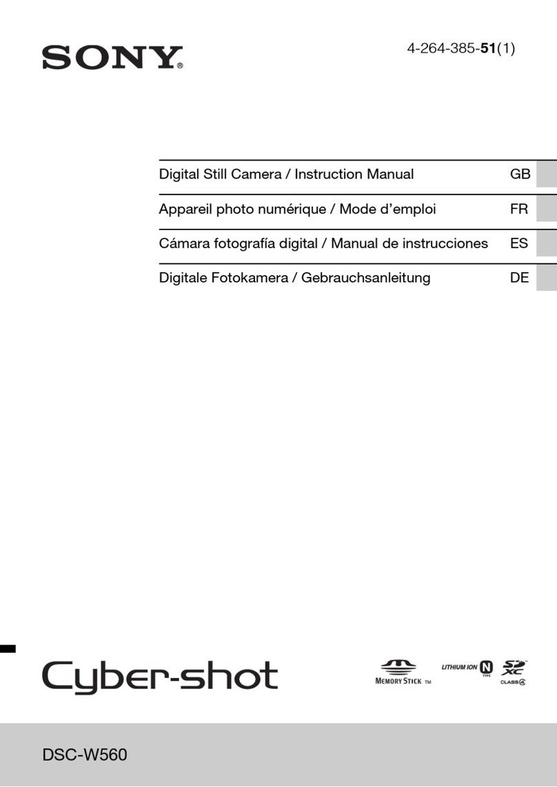 Sony Cyber-shot DSC-W560 User manual