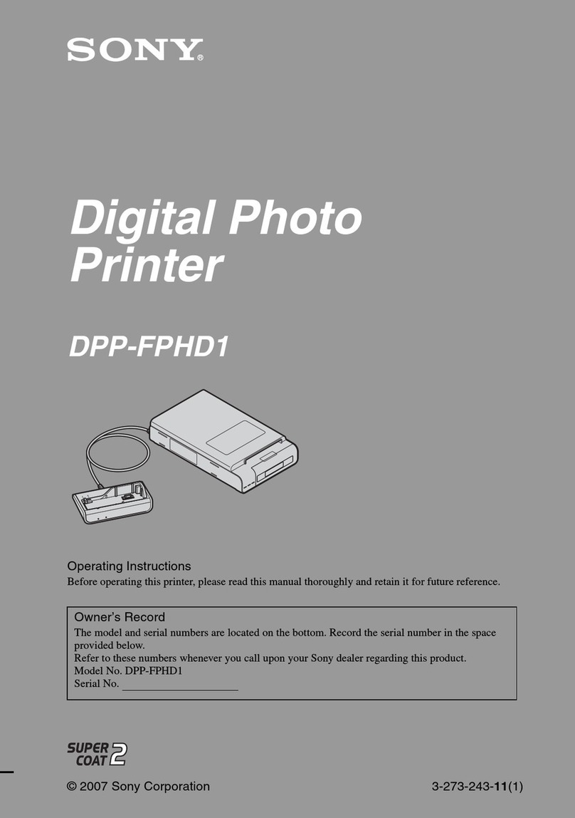 Sony DSC-T70HDPR User manual