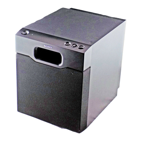 Sony SAW-M20 operating instructions