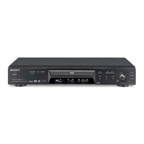 Sony DVP-NS400D User manual