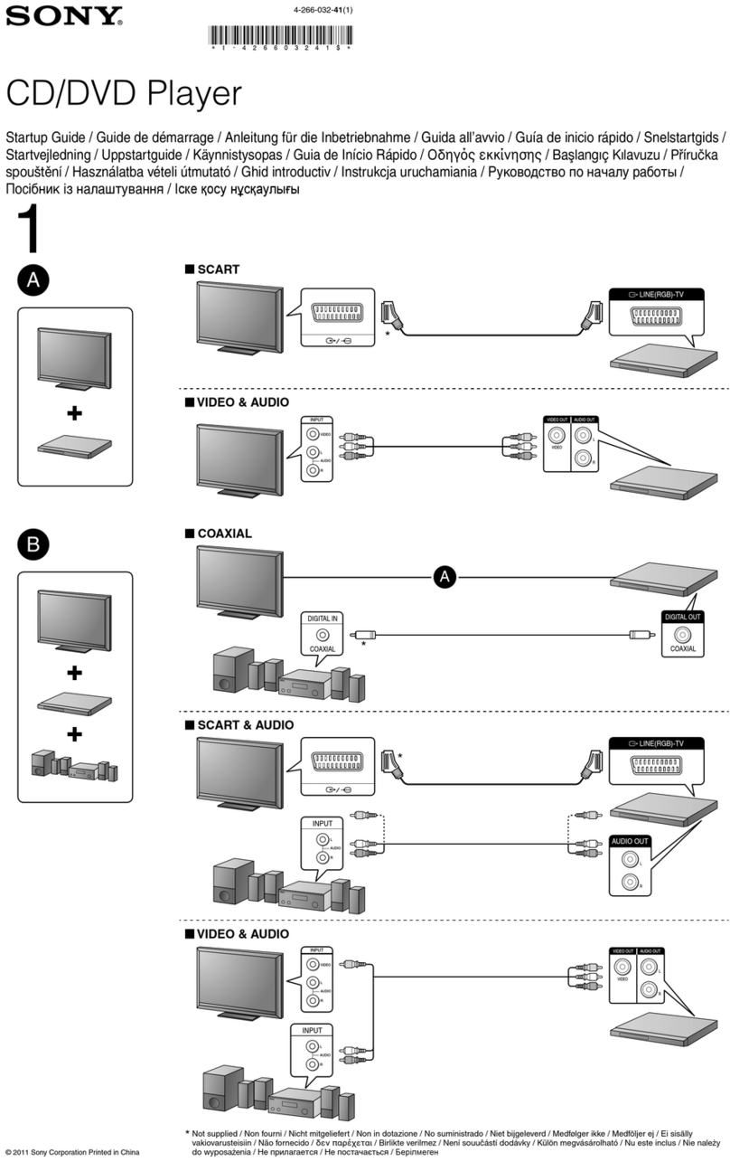 Sony DVP-SR350 User guide Sony DVP-SR350 User guide