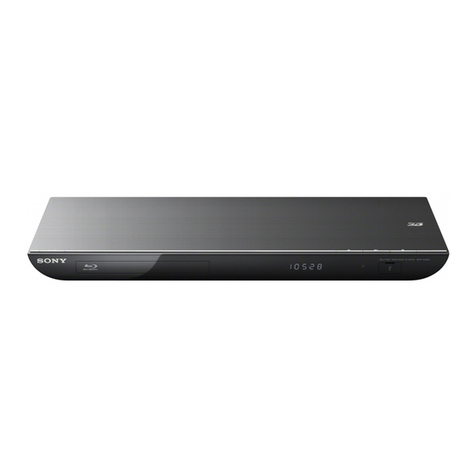 Sony BDP-S490 operating instructions