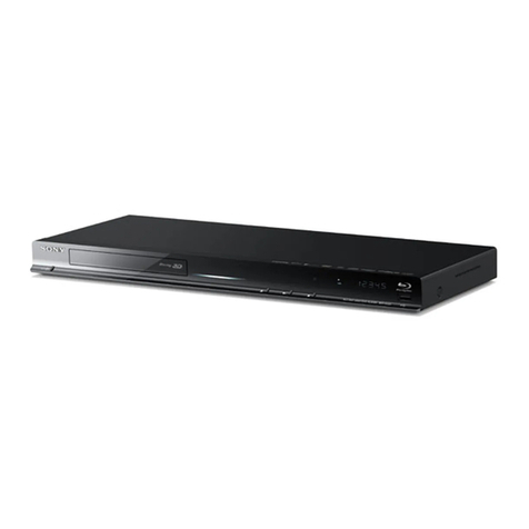 Sony BDP-S480 operating instructions