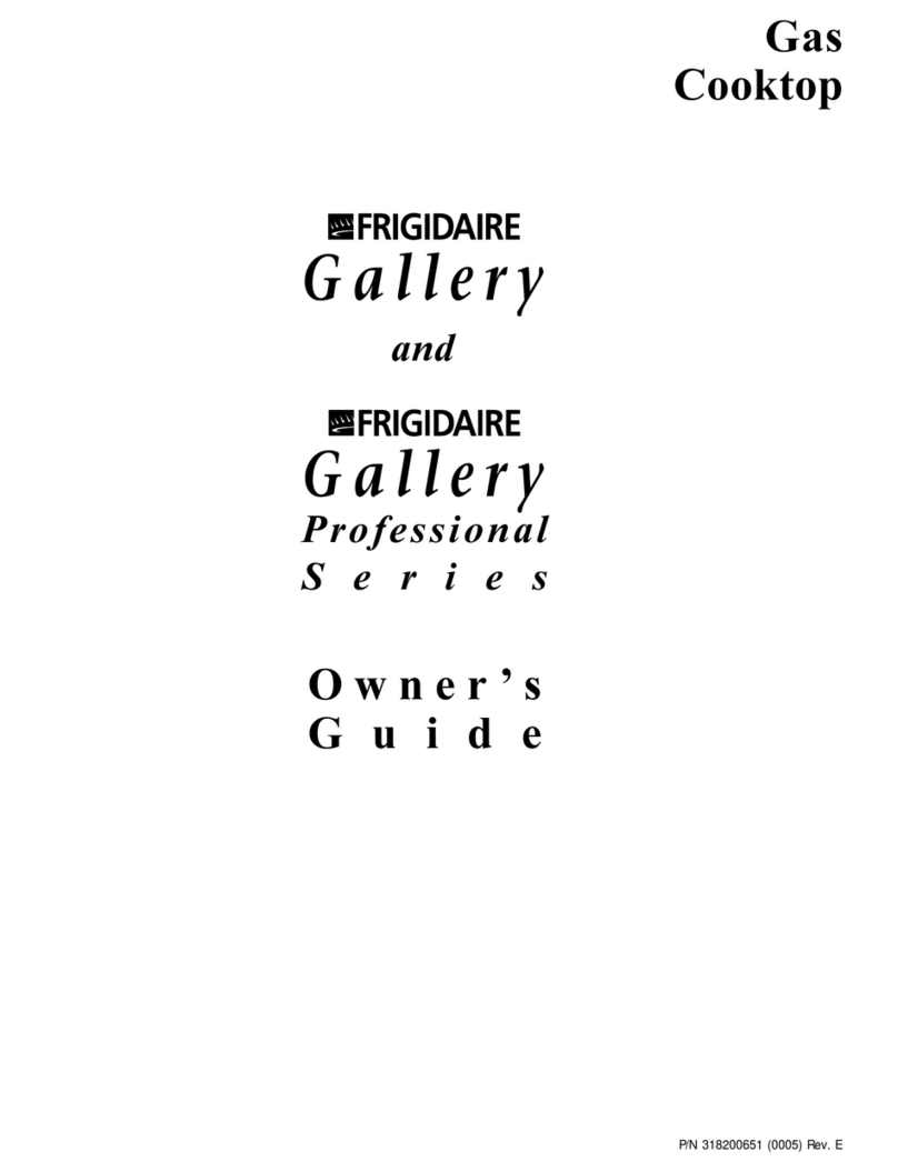 Frigidaire FGC6X9XGTA owner's guide