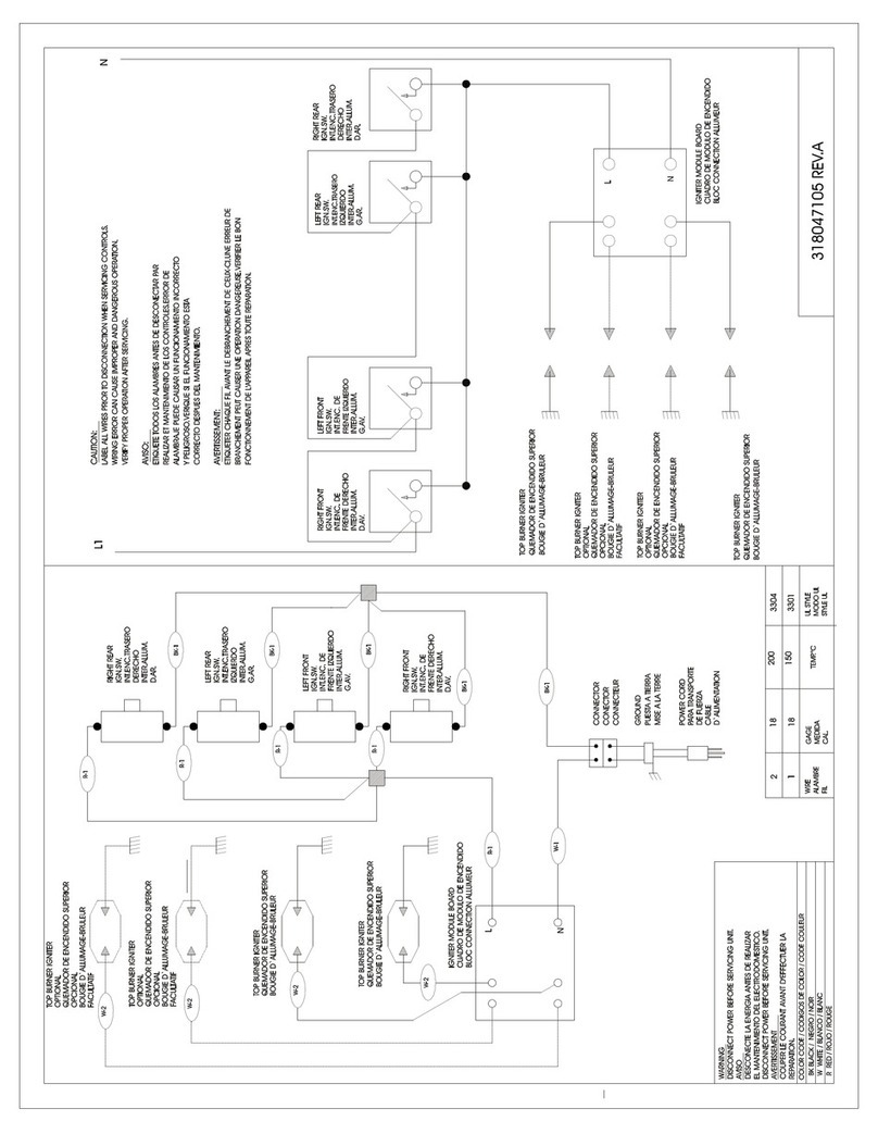 Frigidaire FGC6X5XGWA Quick start guide
