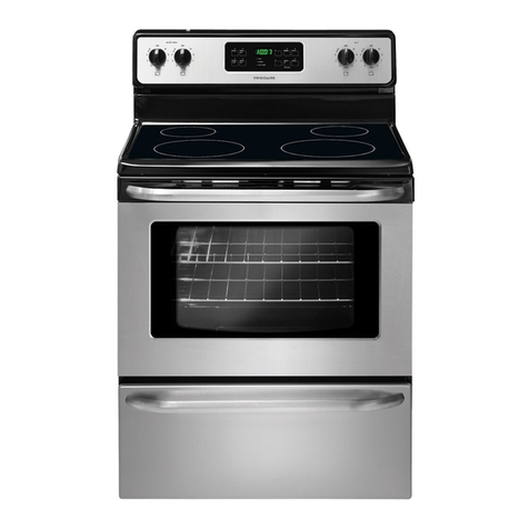 Frigidaire FFEF3017L Owner's manual