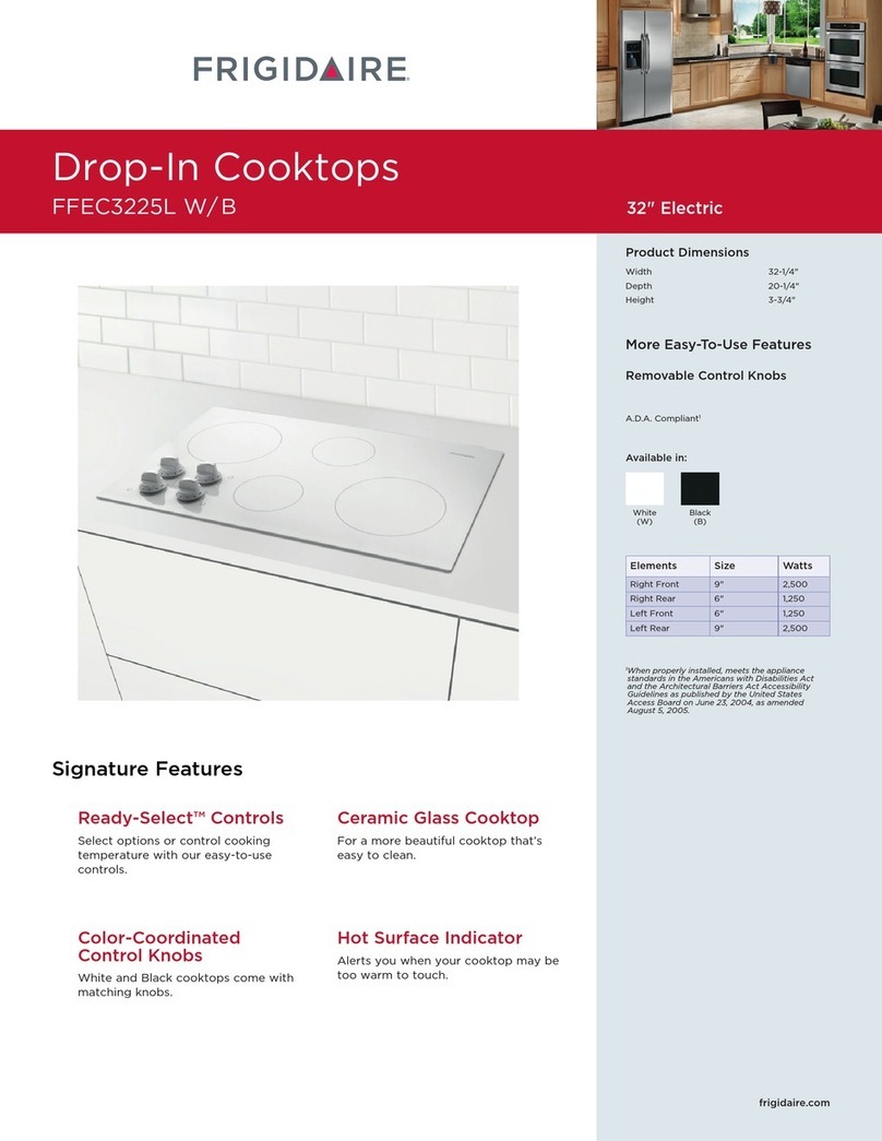Frigidaire FFEC3225L B User manual