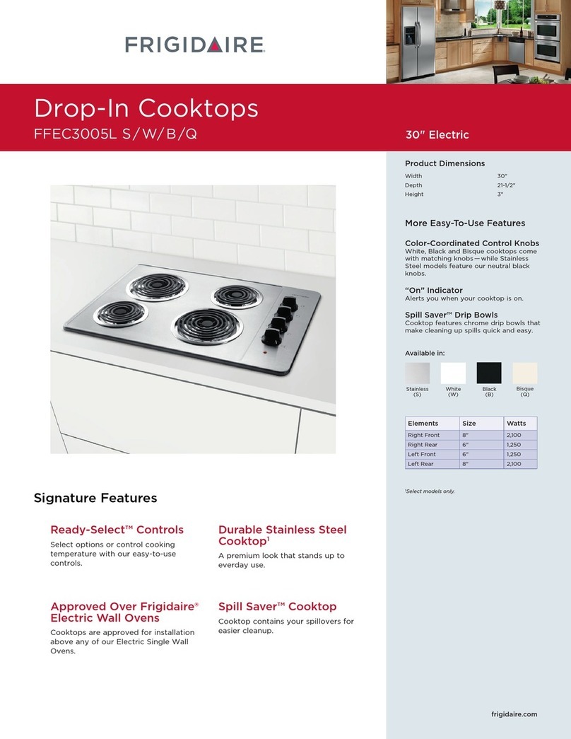 Frigidaire FFEC3005L S User manual Frigidaire FFEC3005L S User manual