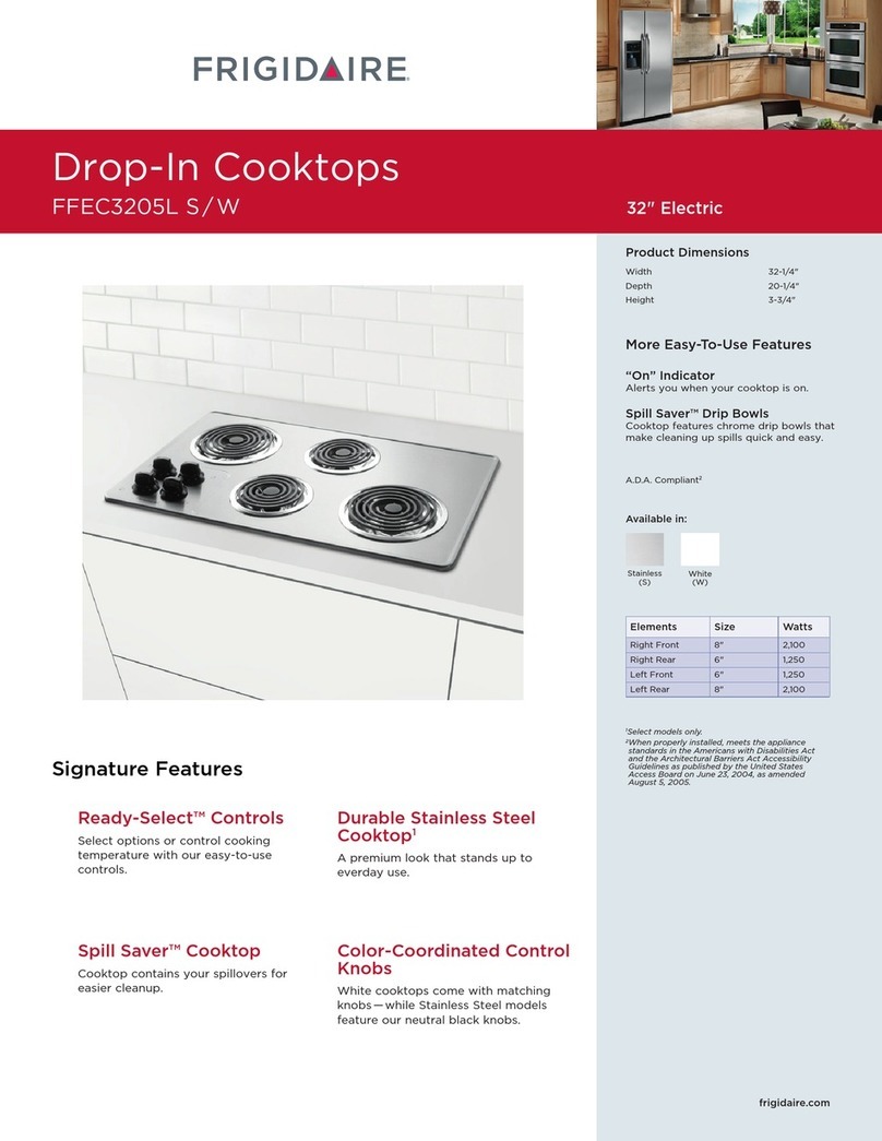 Frigidaire FFEC3205L S User manual Frigidaire FFEC3205L S User manual