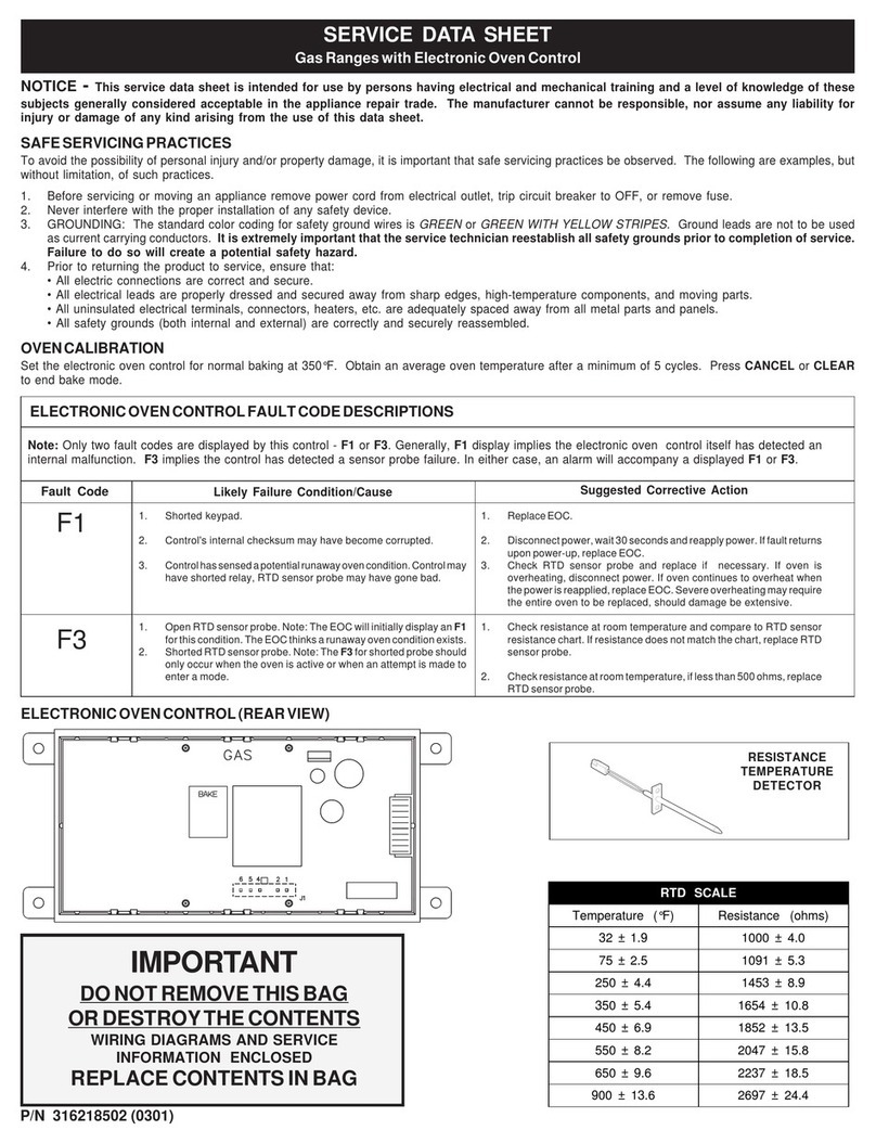 Frigidaire FGF337BCL User guide Frigidaire FGF337BCL User guide