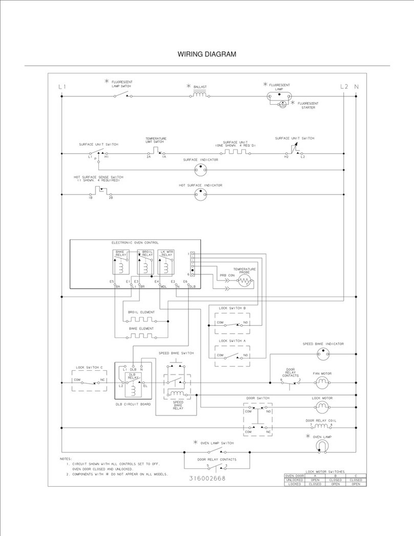 Frigidaire FEF367CGTA Quick start guide